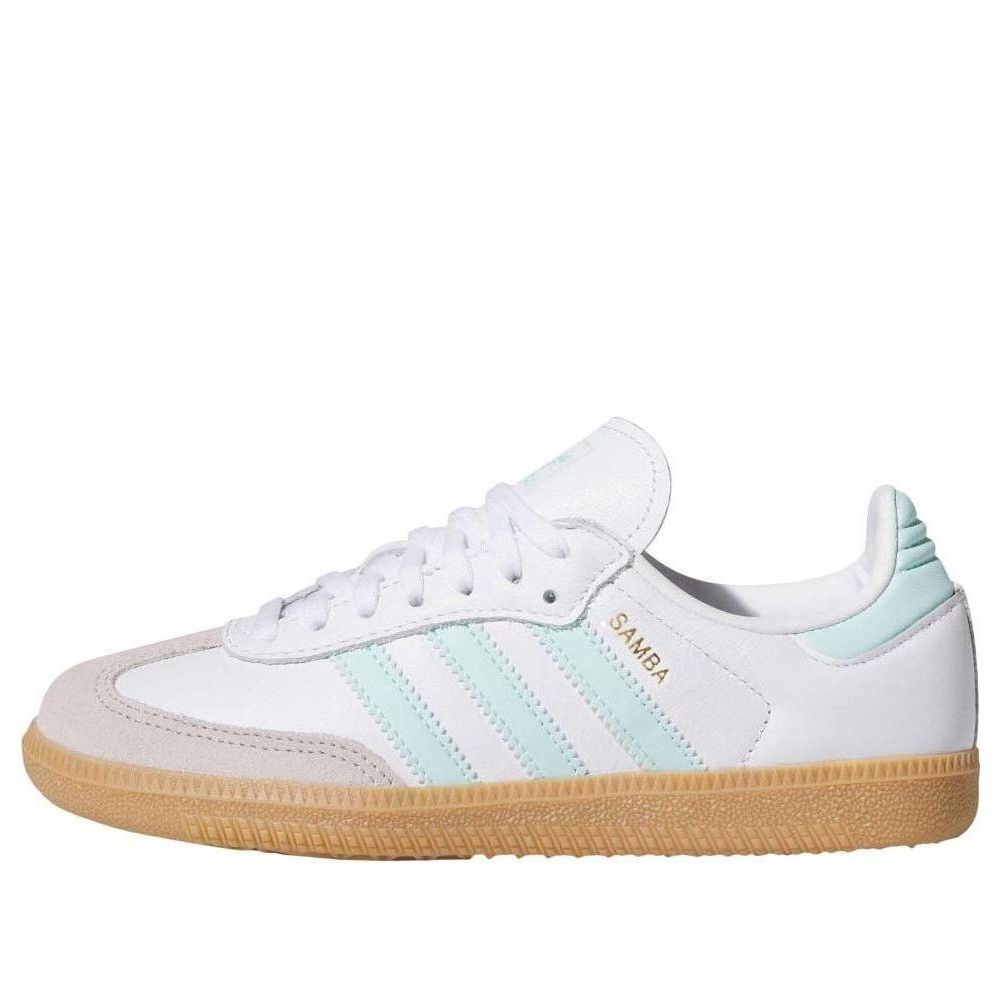 (GS) adidas Samba OG 'White Flash Aqua Gum' JP5481