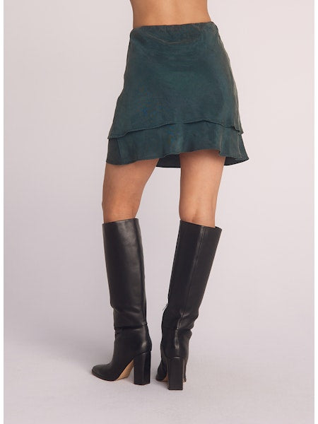 LAYERED MINI SKIRT
