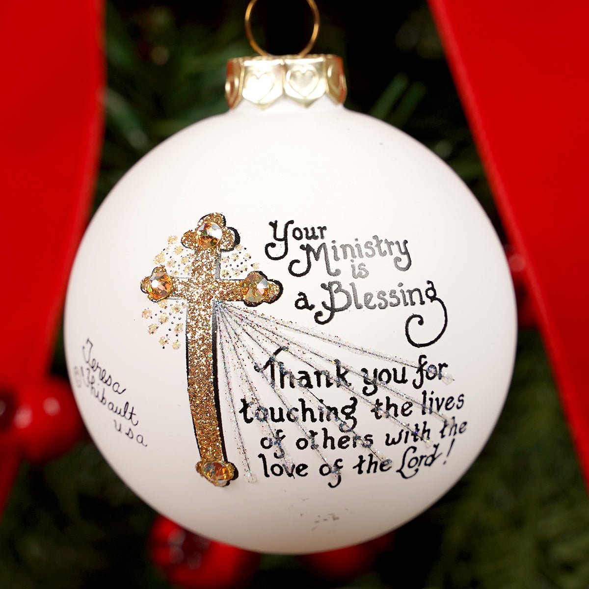 Your Ministry is a Blessing Ornament