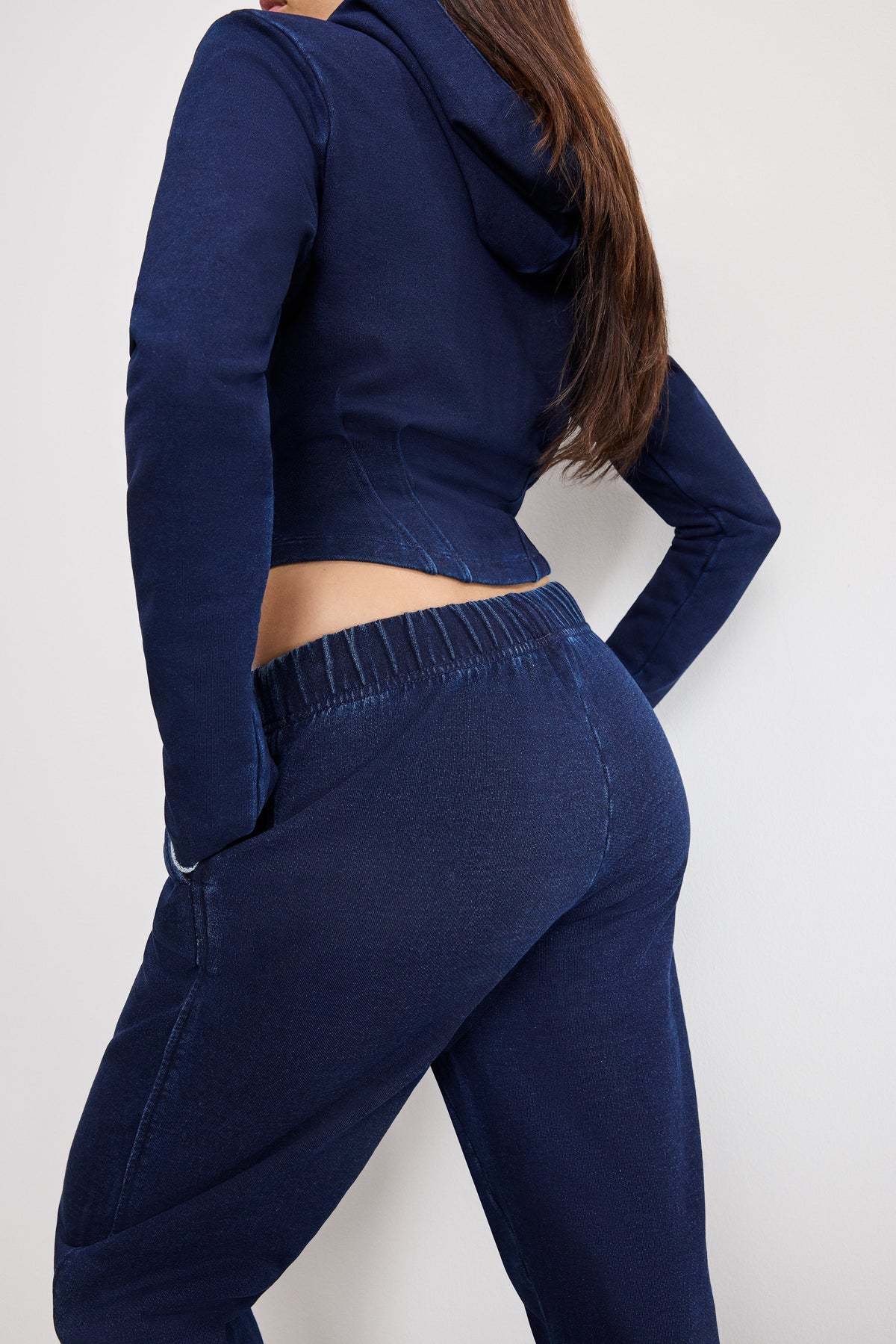 JEANIUS BOYFRIEND SWEATPANTS | INDIGO1029