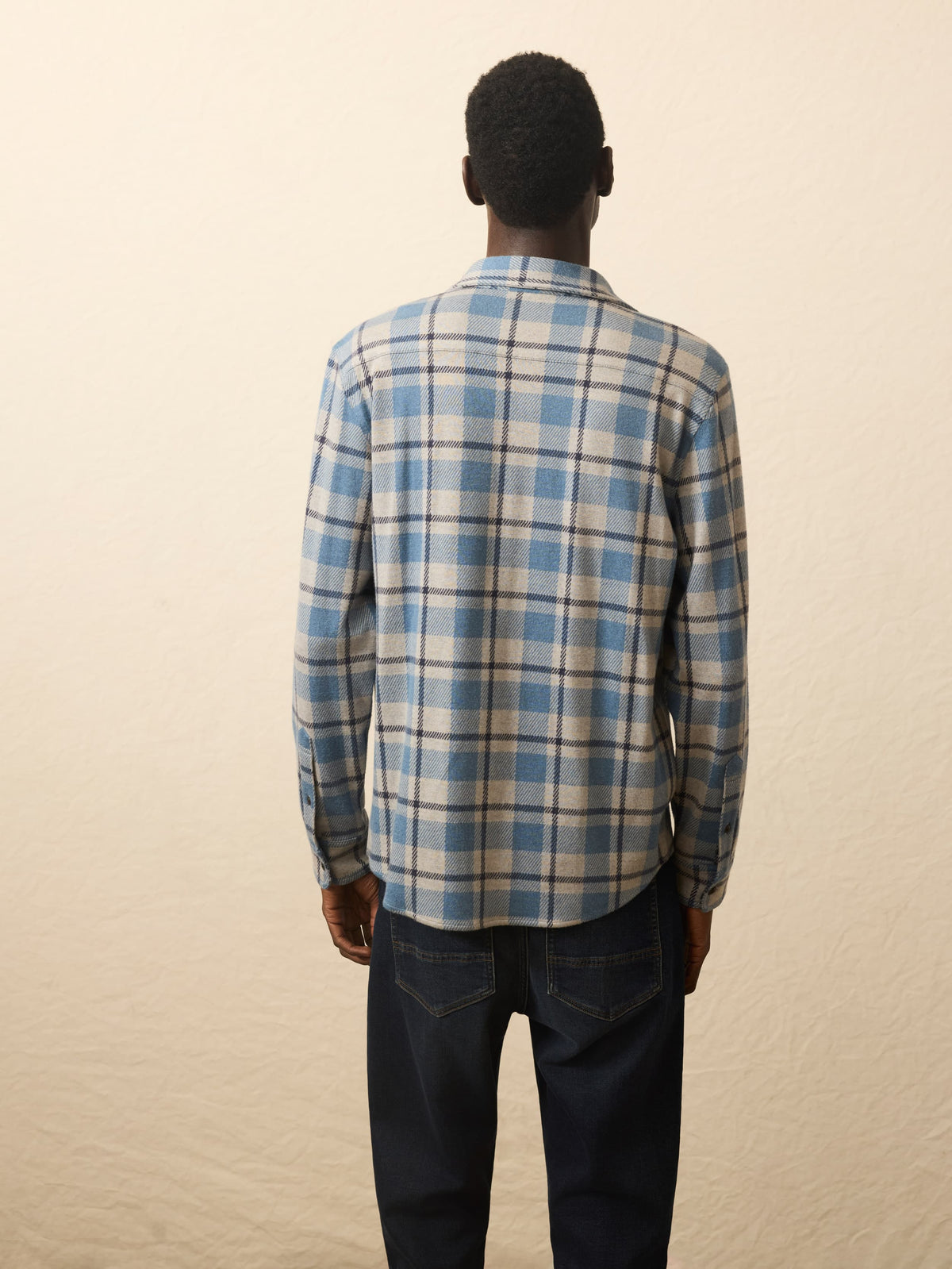 Legend Sweater Shirt - Overcast Ocean Plaid