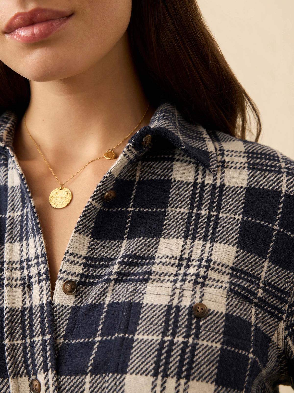Legend Sweater Shirt - Sapphire Lake Plaid