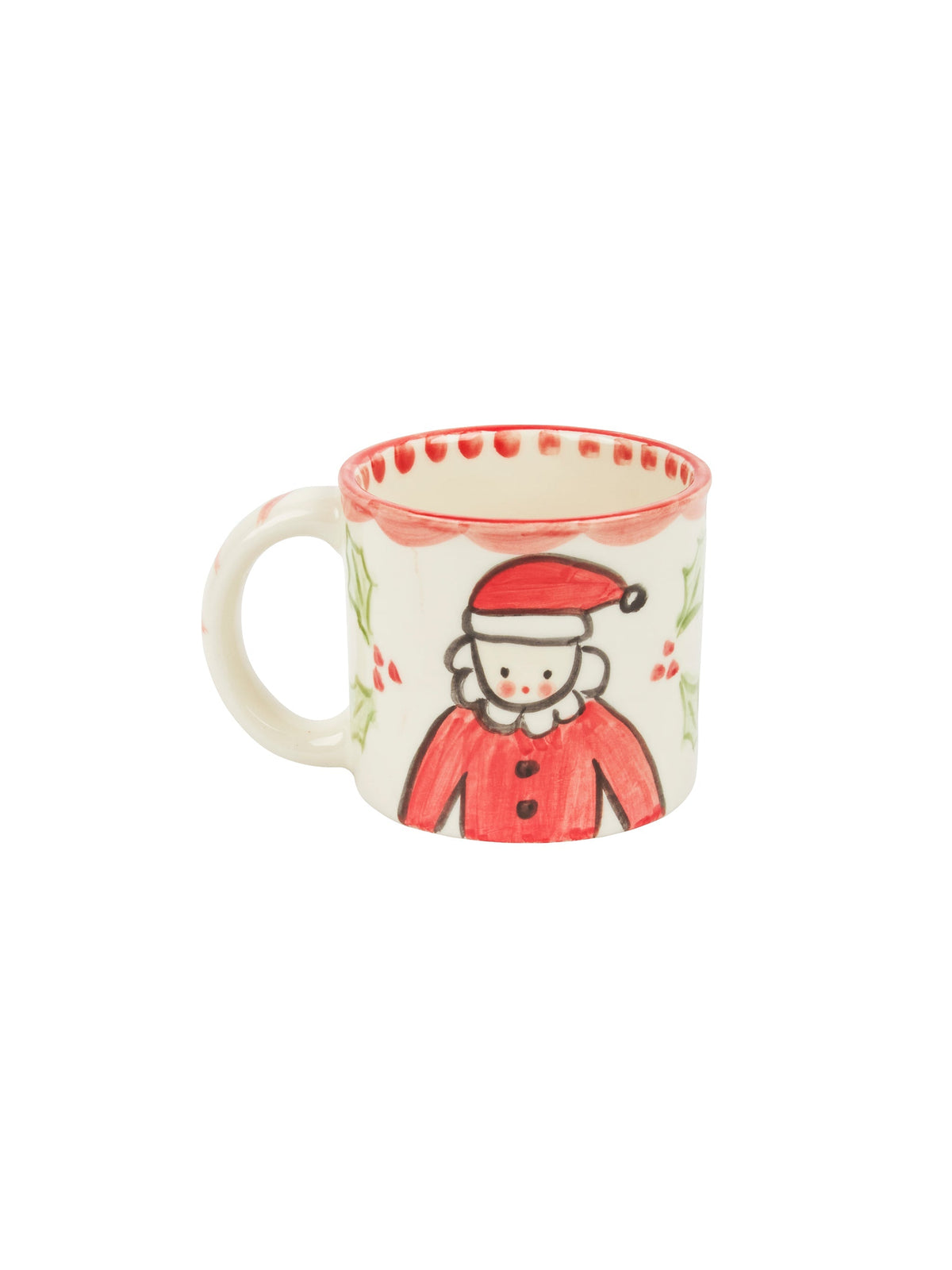 Handmade Scandinavian Santa Milk & Cookies Set