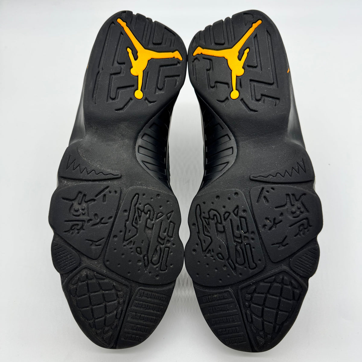 Jordan 9 Dark Charcoal University Gold