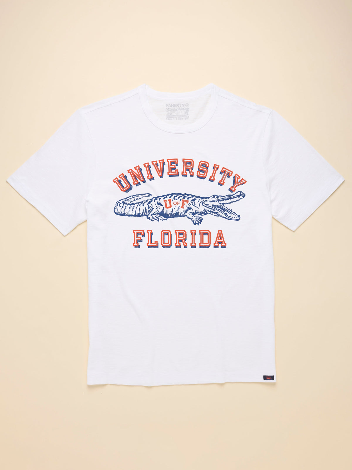 University of Florida Sunwashed Tee - White