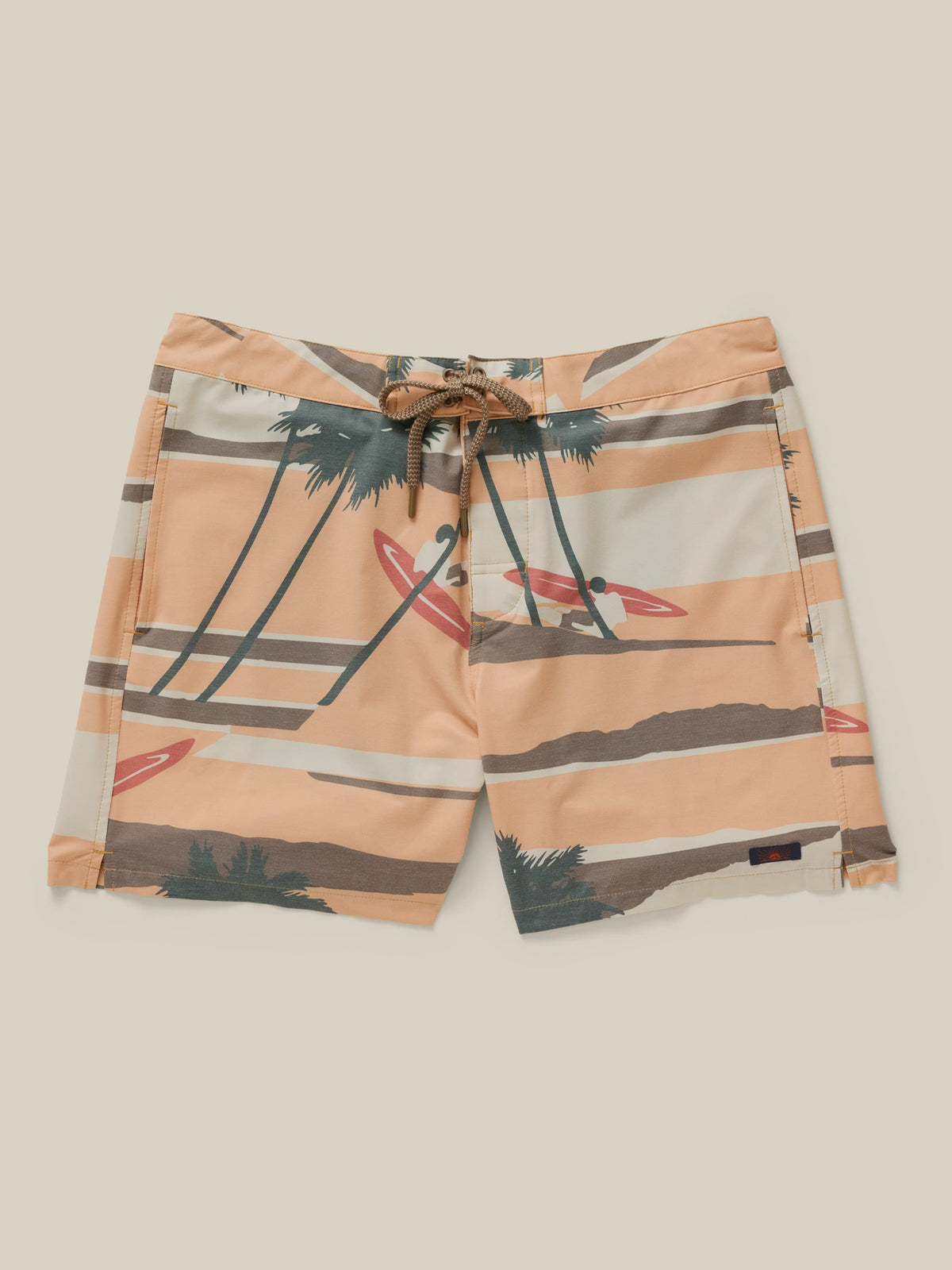 All Day Boardshort - Surf Island Clay
