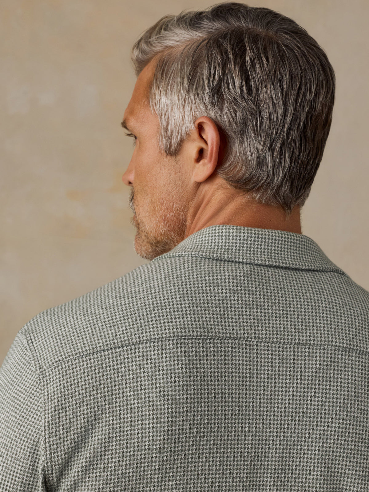 Legend Sweater Shirt - Olive Stone Pincheck