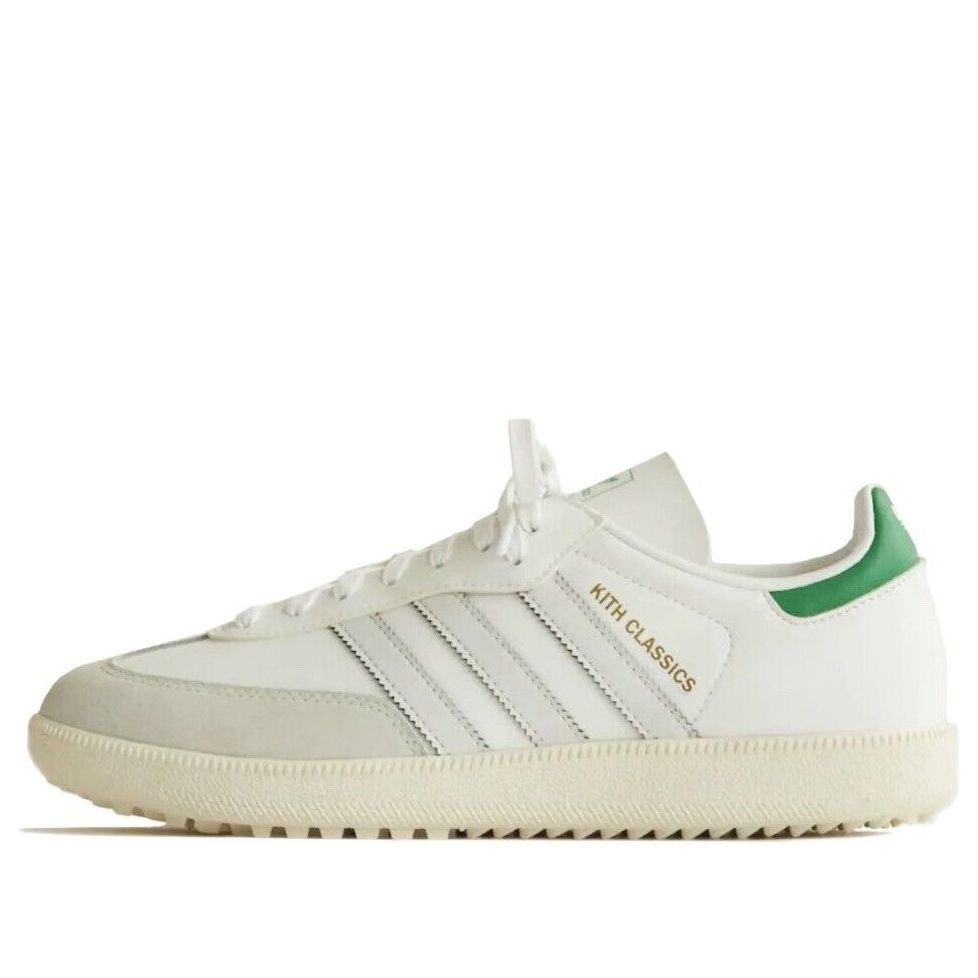 adidas x Kith Samba Spikeless Golf 'White Green' IG5711