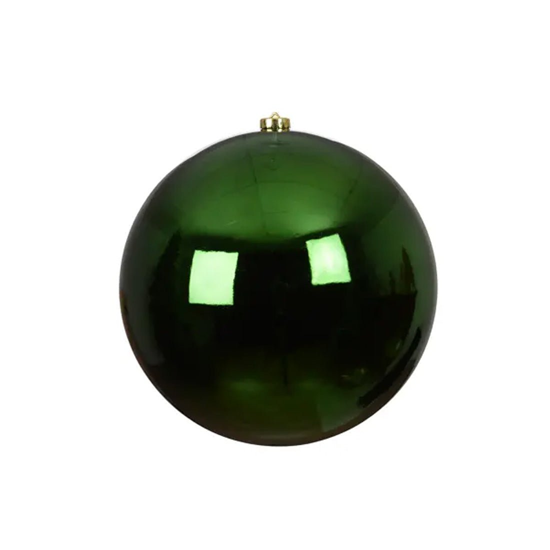 Pine Green Ball Christmas Ornament