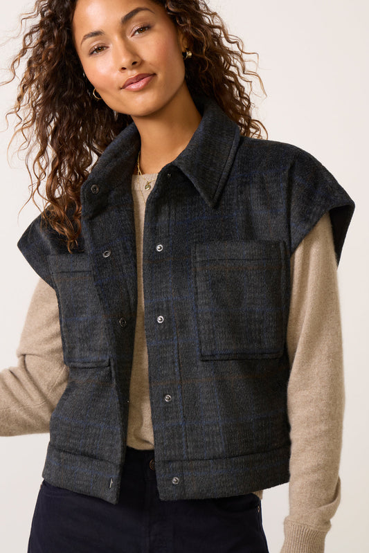 Xena Plaid Vest