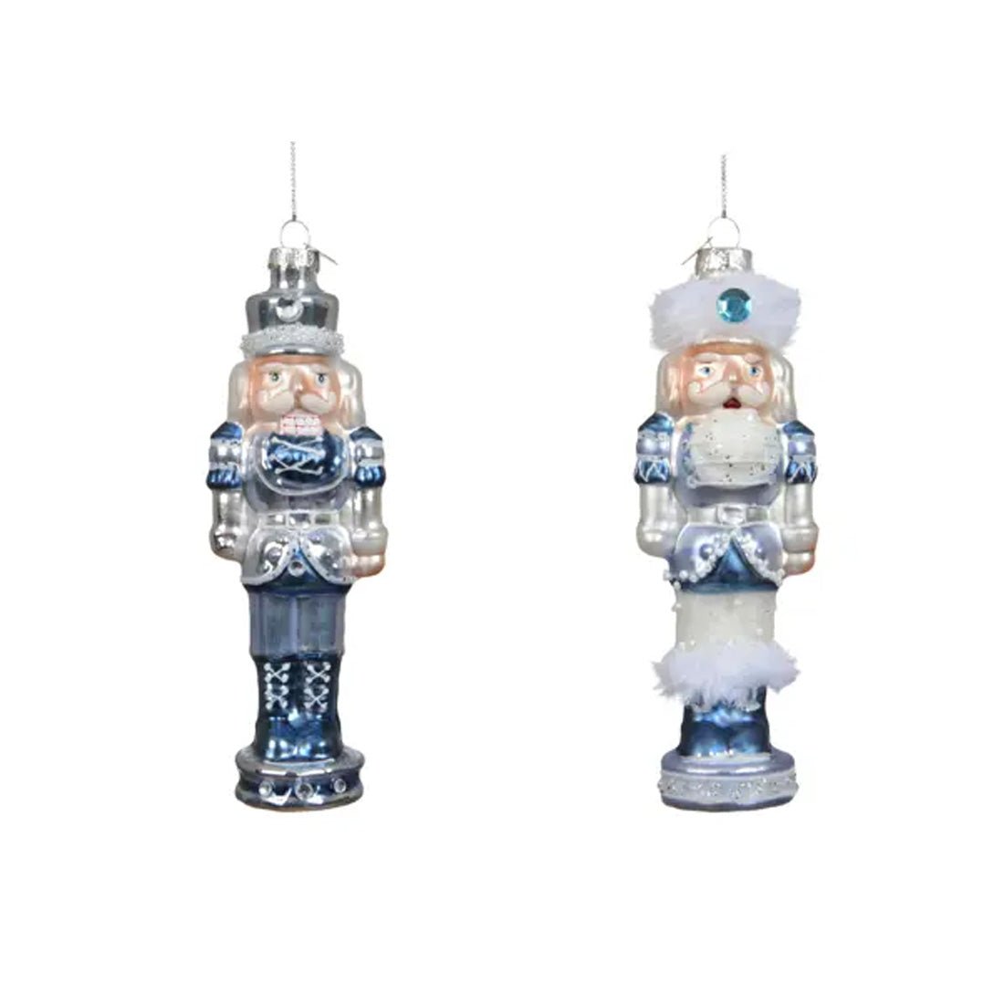 Blue Nutcracker Ornament
