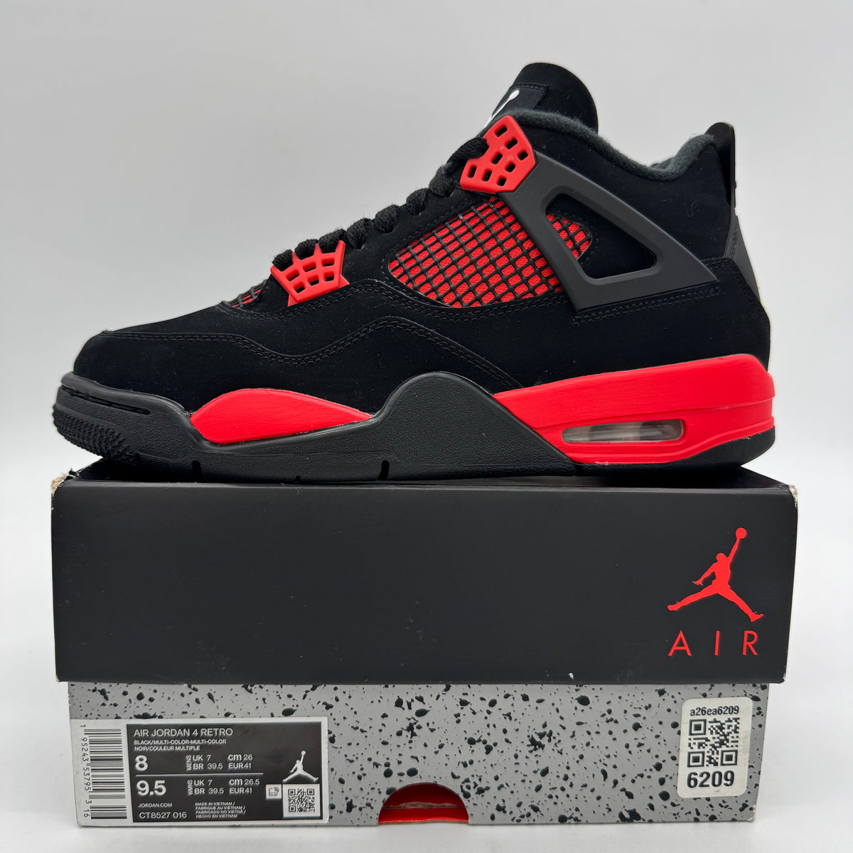 Jordan 4 Red Thunder