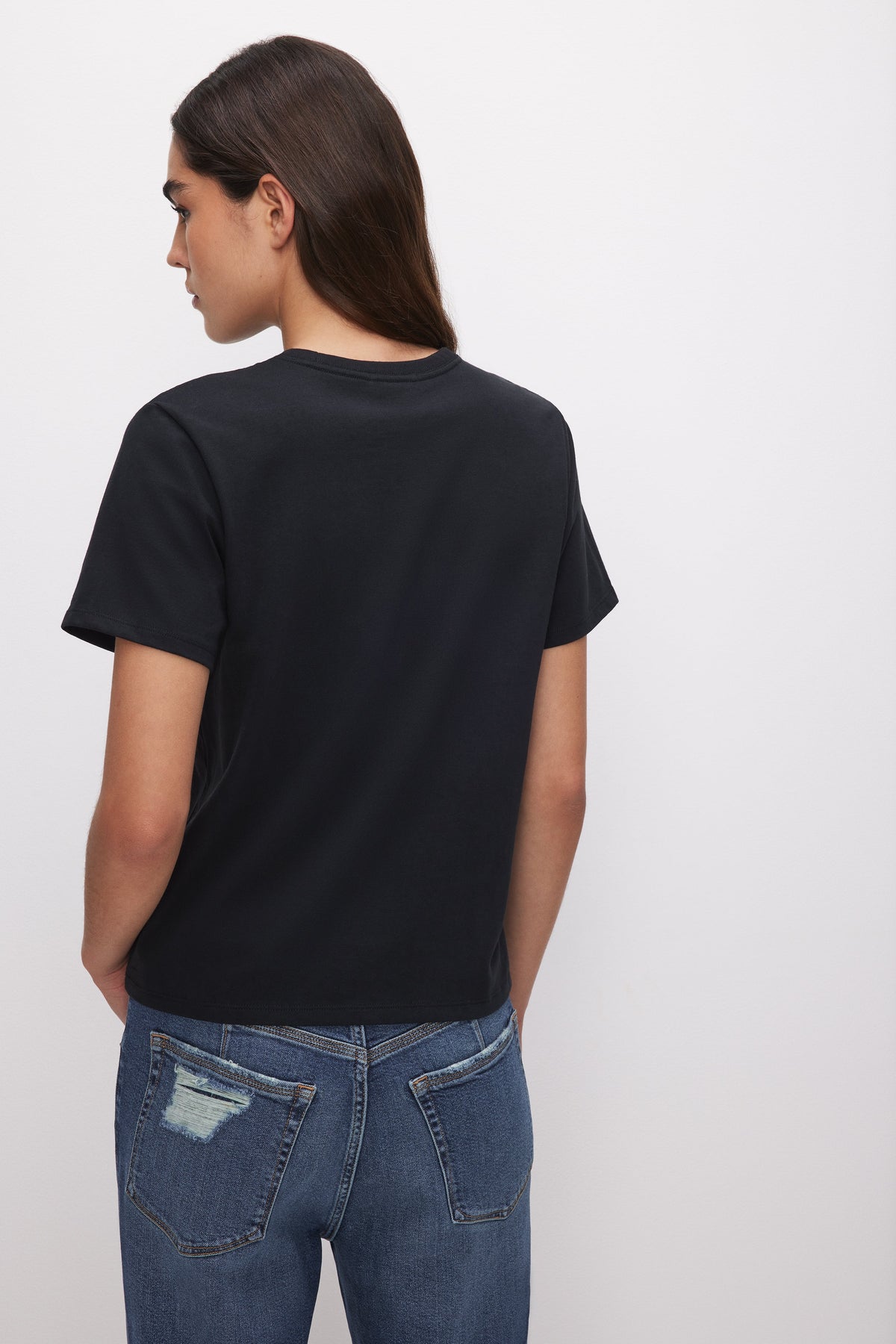 COTTON CLASSIC TEE | BLACK001