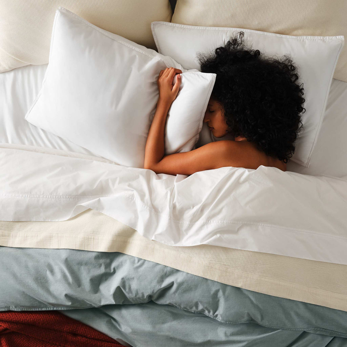 Washed Classic Percale Bedding Move-In Bundle