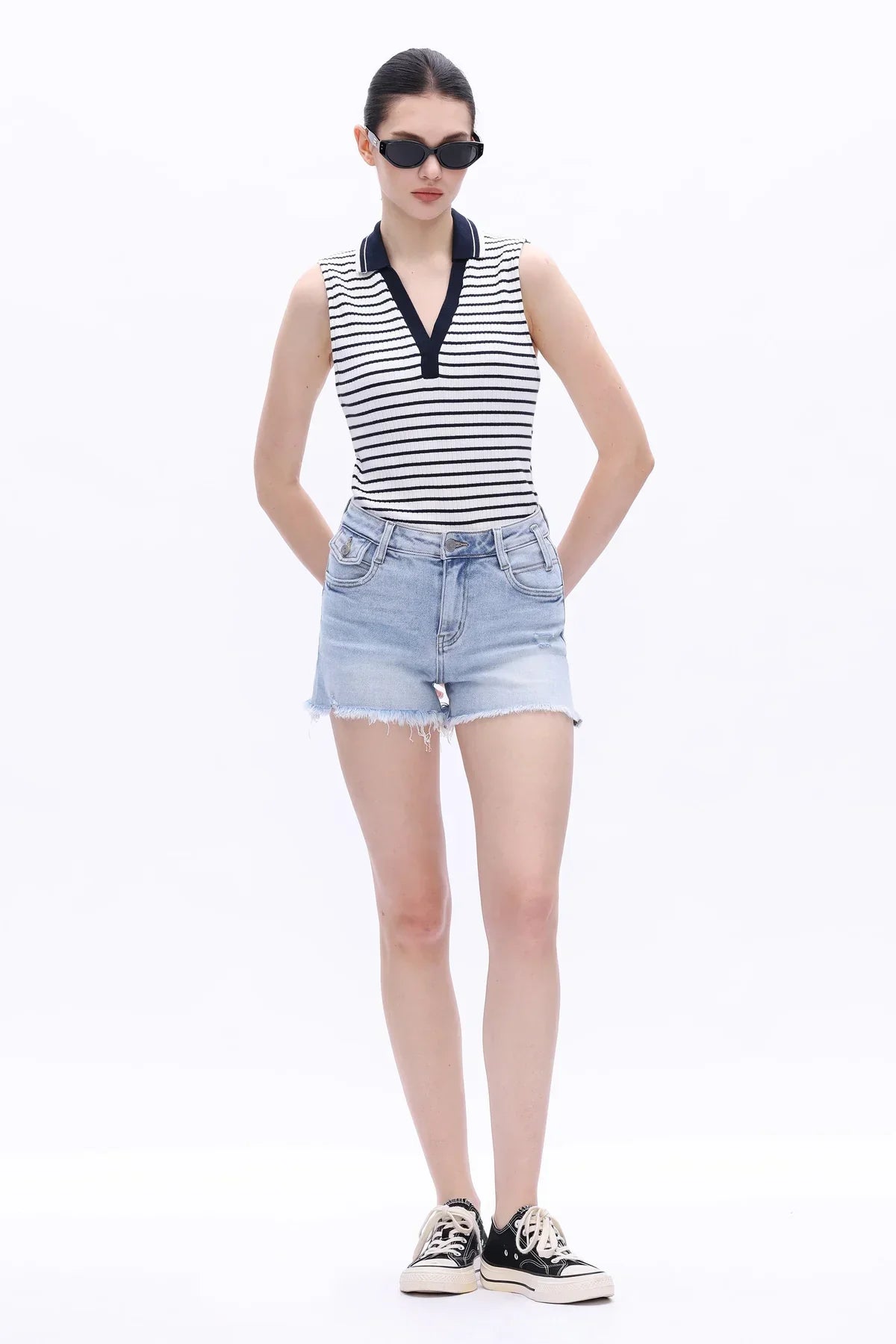 MID RISE SHORTS