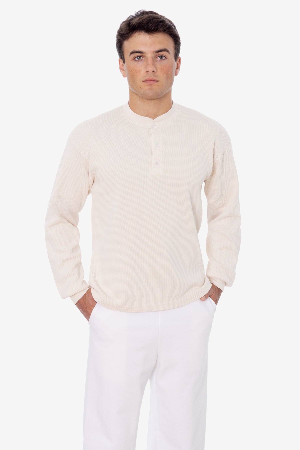 TX458GD - Long Sleeve Heavy Thermal Heritage Henley