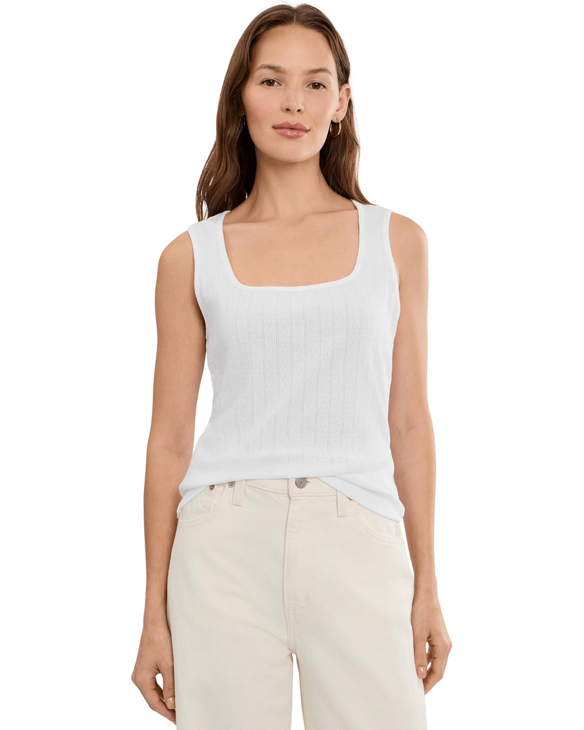 PERLA SOFT SQUARE NECK TANK