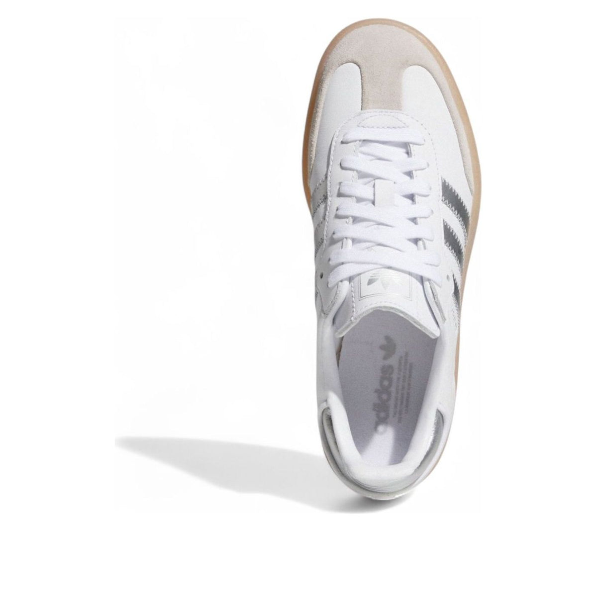 (WMNS) adidas Sambae 'White Silver Gum' JQ8412