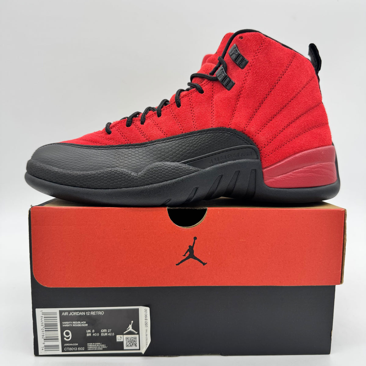 Jordan 12 Reverse Flu Game