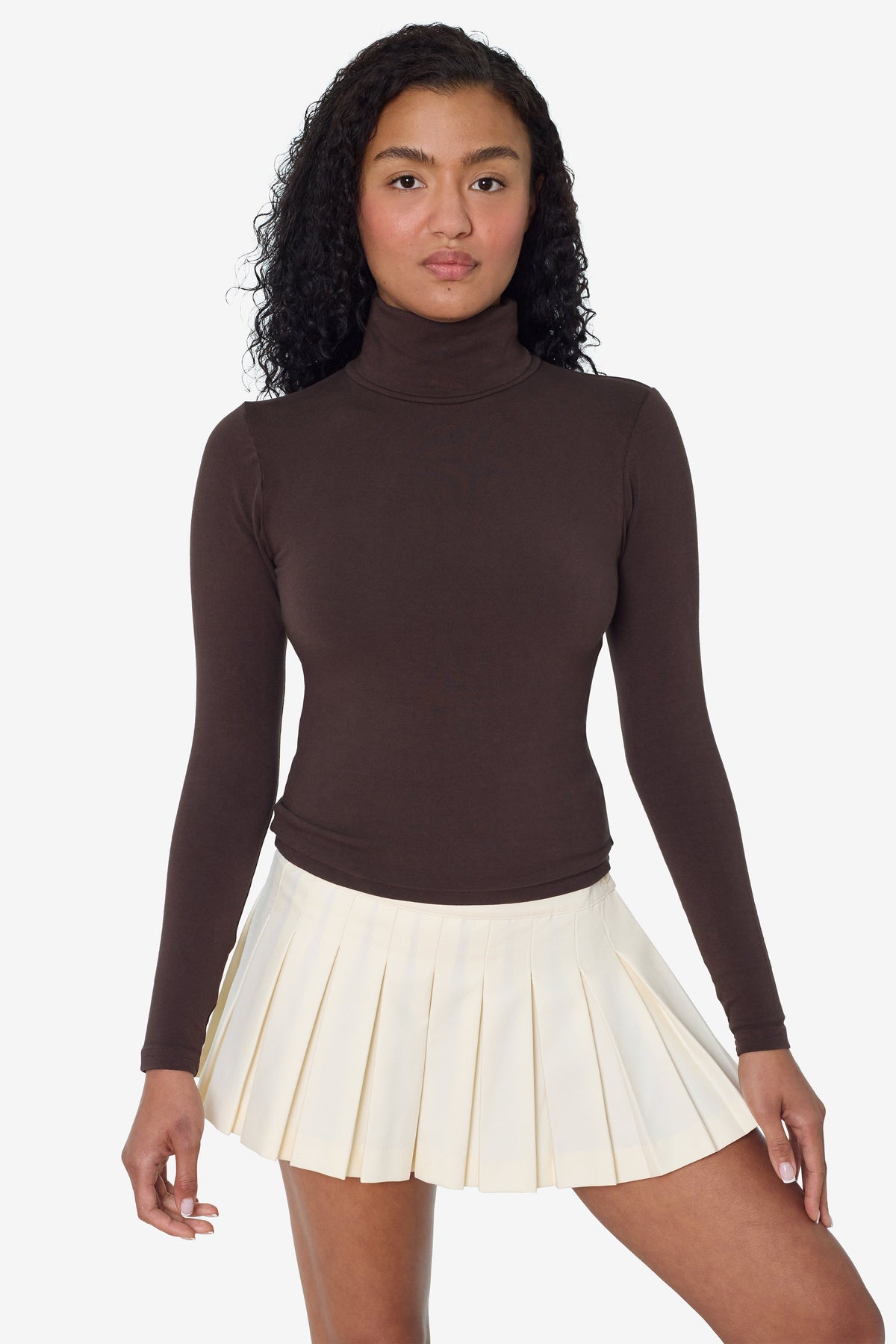 8306GD - Cotton Spandex Garment Dye Turtleneck