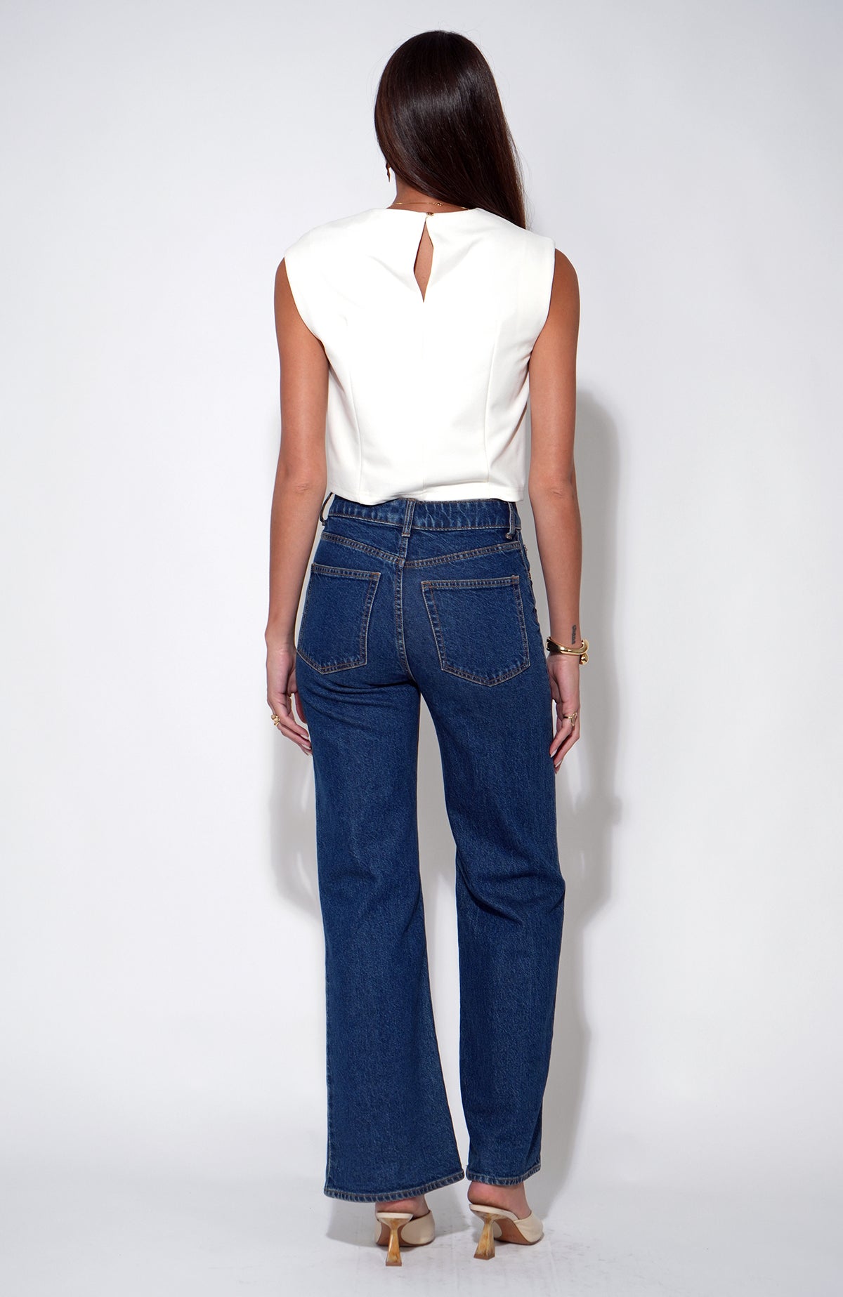 DELILAH ASYMMETRIC NECK TOP