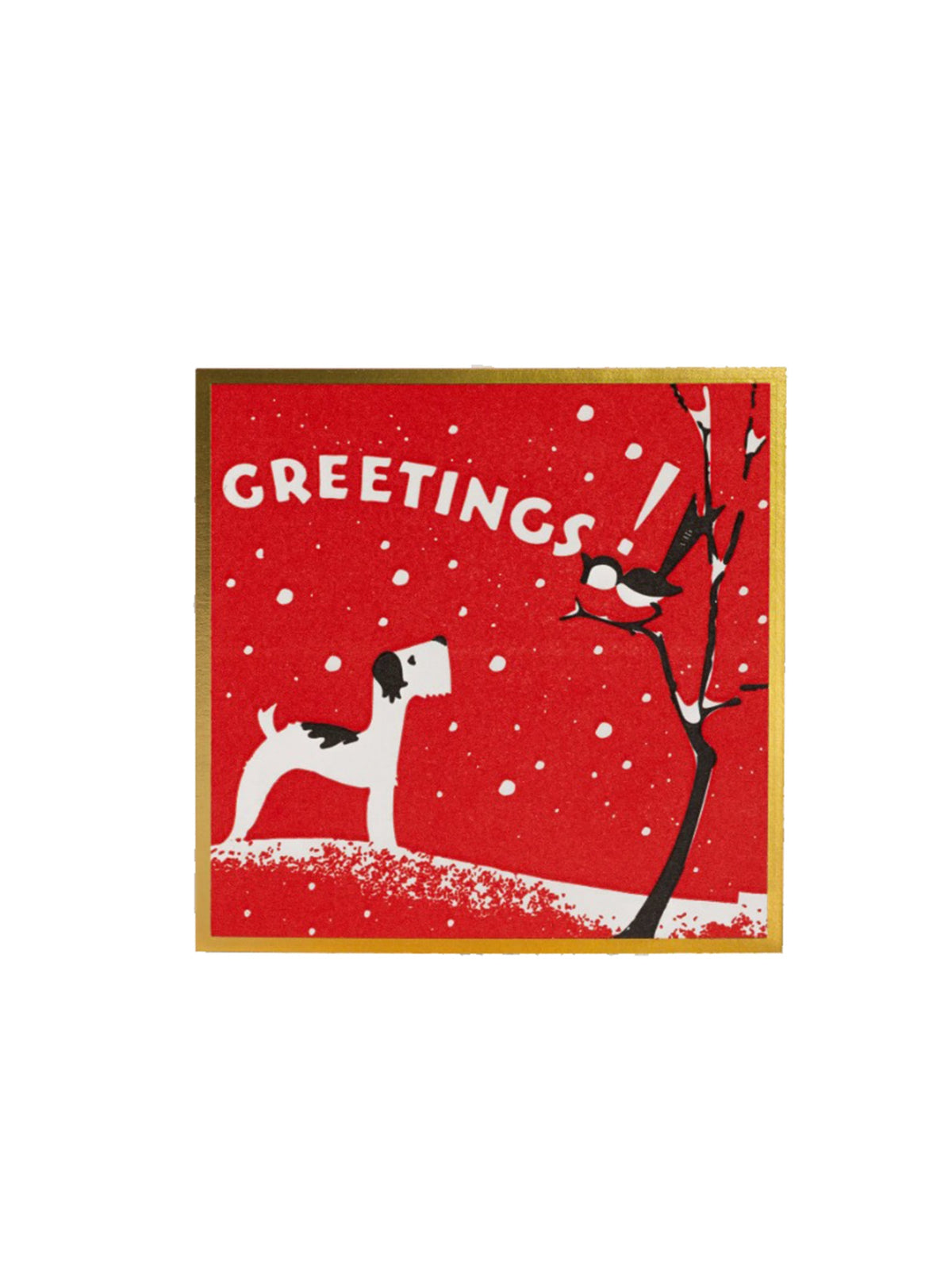 Archivist Gallery Winter Greetings Matchbox