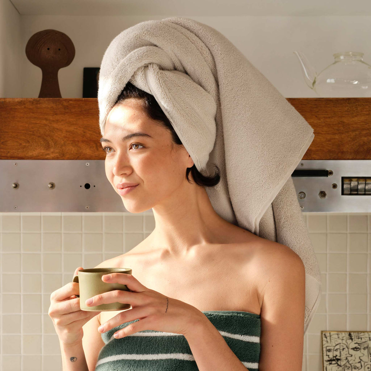Test Super-Plush Turkish Cotton Bath Towels Set of 2