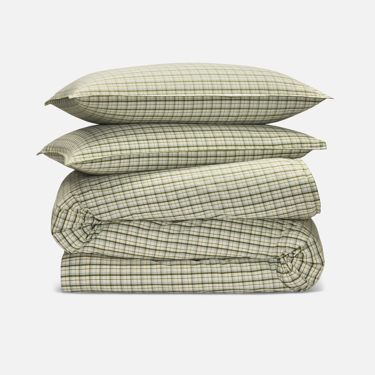 Washed Classic Percale Duvet Set