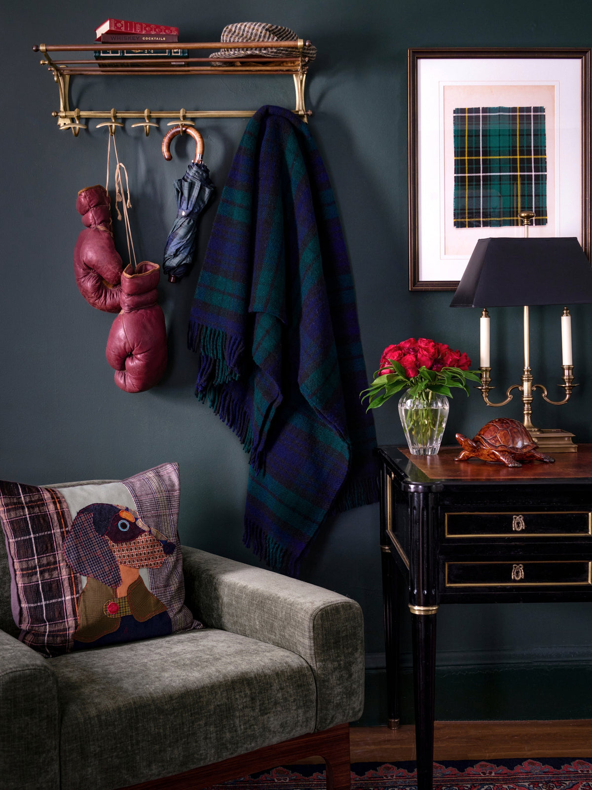 Black Watch Tartan Throw