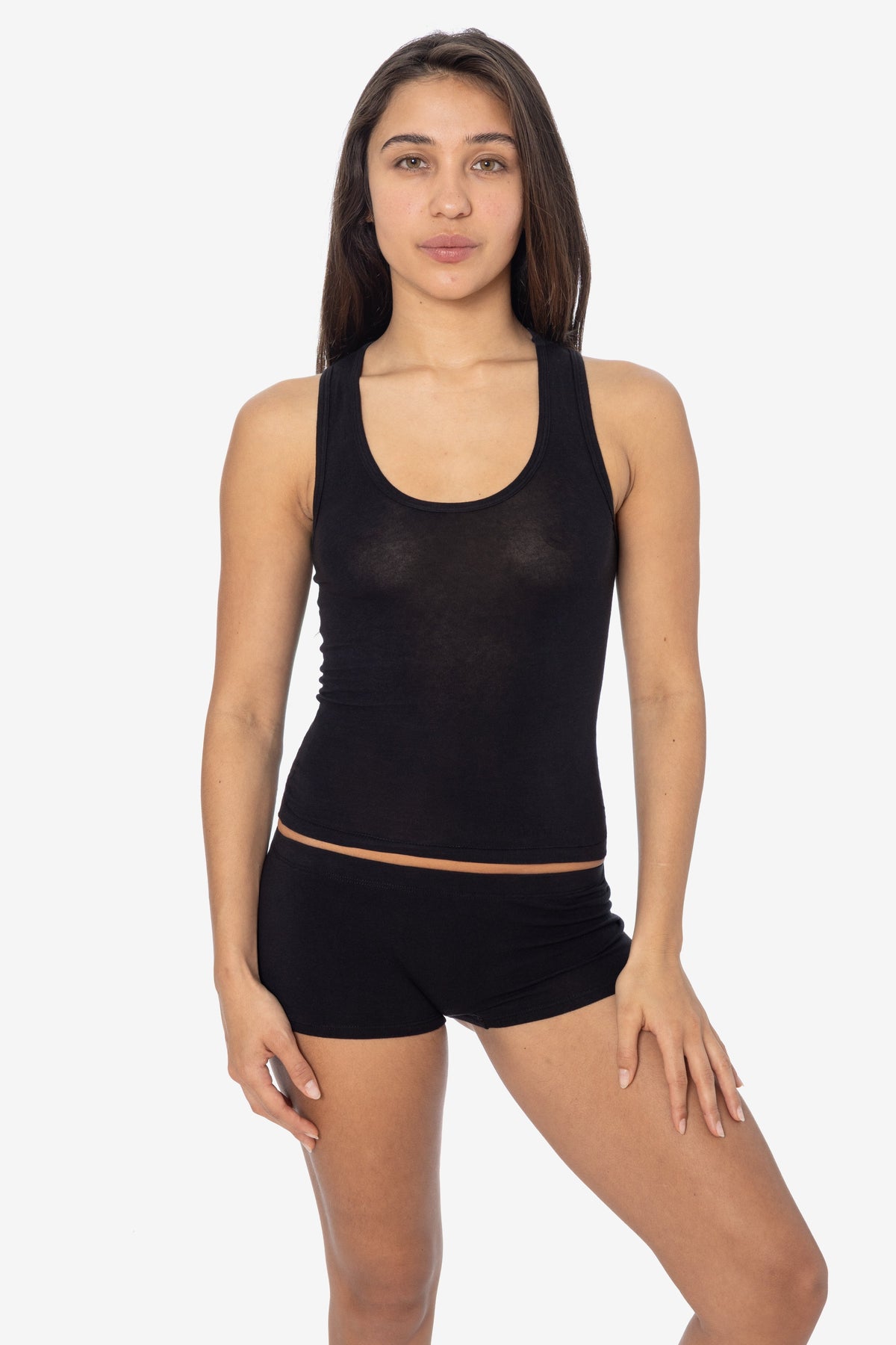 CC380 - Cheesecloth Scoopneck Tank