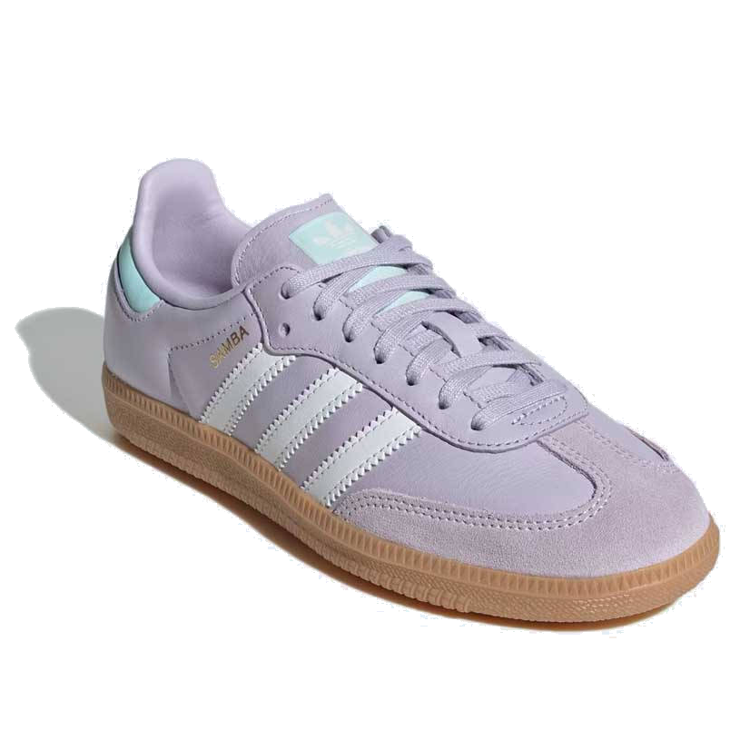 (GS) adidas Samba OG 'Silver Dawn White Aqua' IH2872