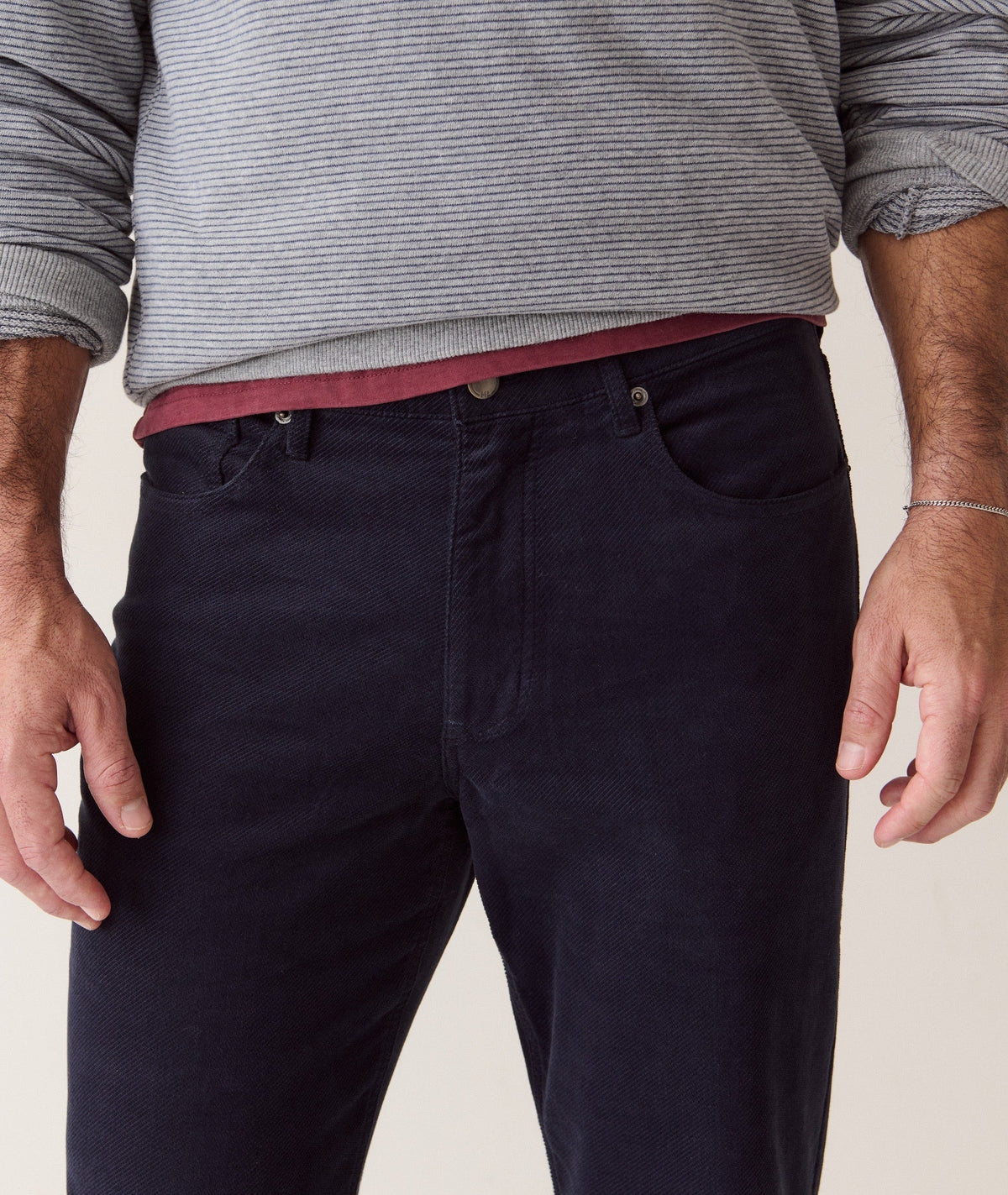 Flex Terry Moleskin Pant - Slim Straight