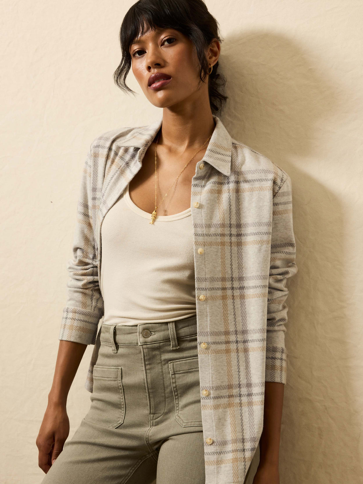 Legend Sweater Classic Shirt - Sandy Trails Plaid
