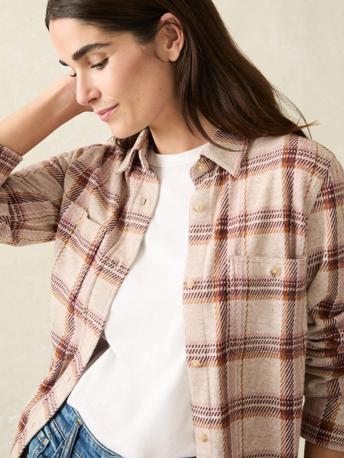 Legend Sweater Shirt - Cranberry Haze