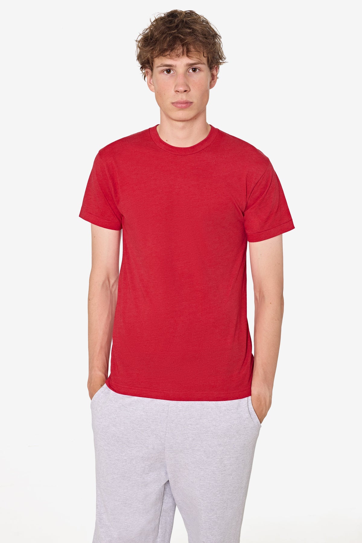 FF01 - Poly-Cotton Crew Neck T-Shirt