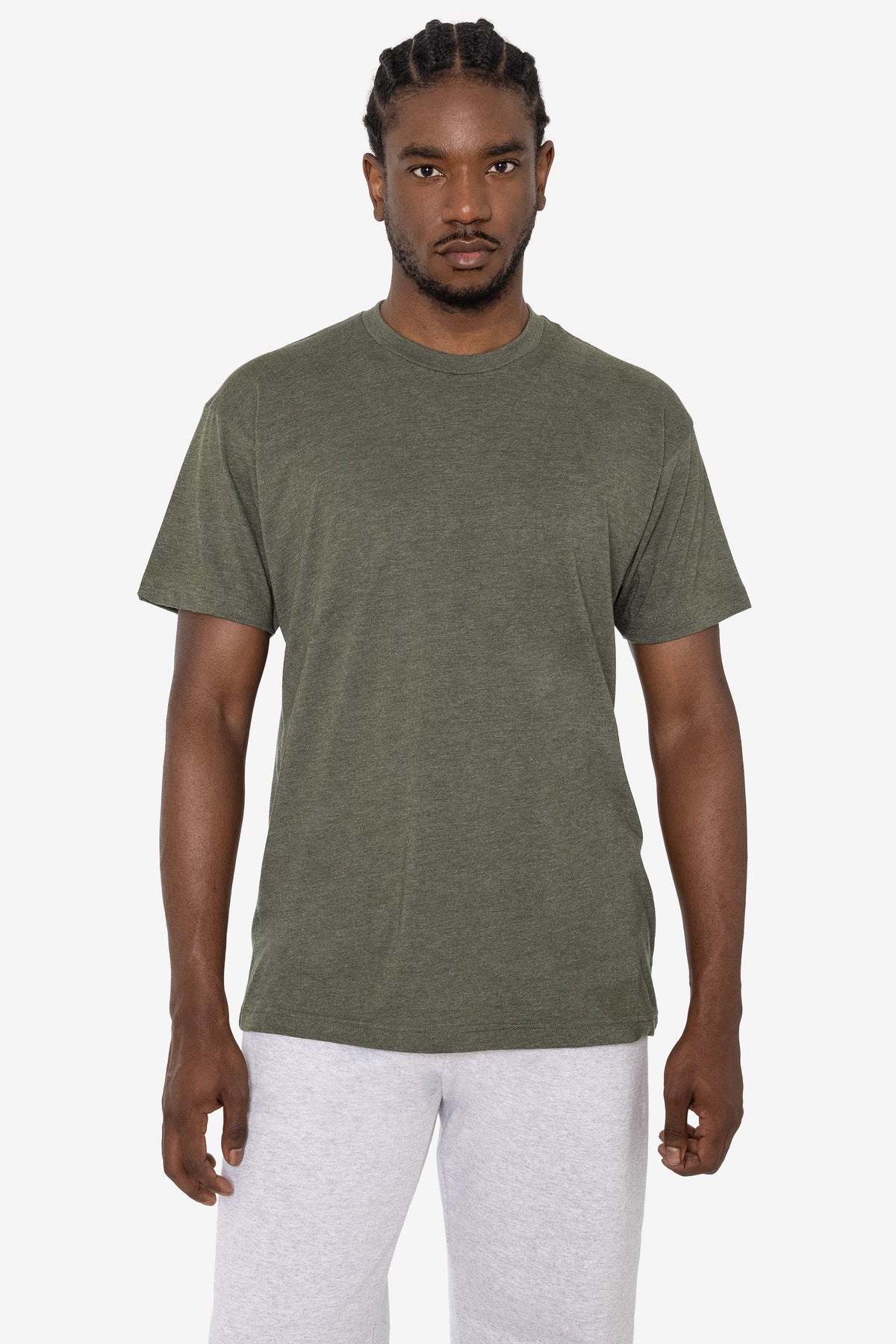 FF01 - Poly-Cotton Crew Neck T-Shirt