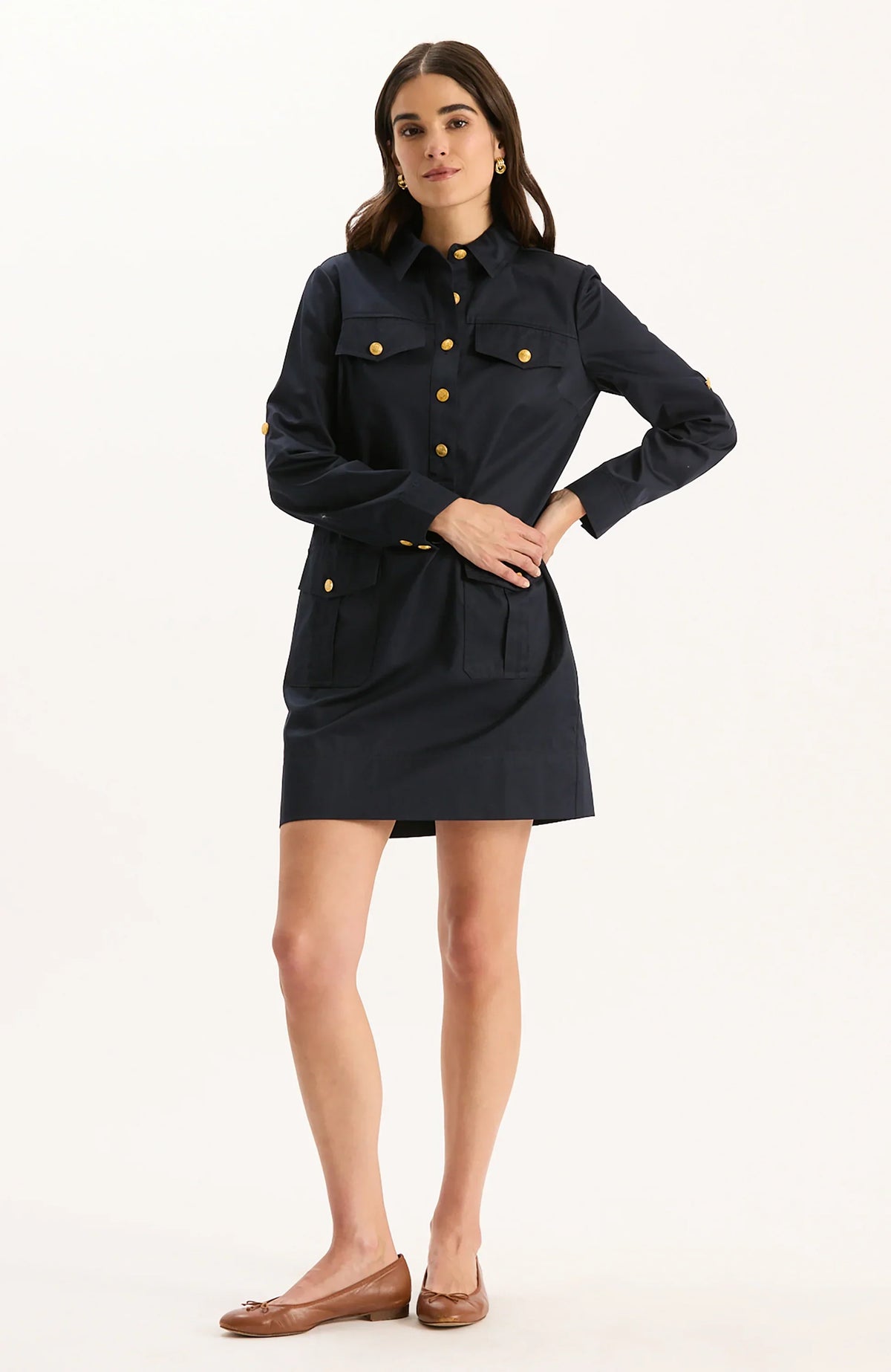 RORY COTTON SHIRTDRESS