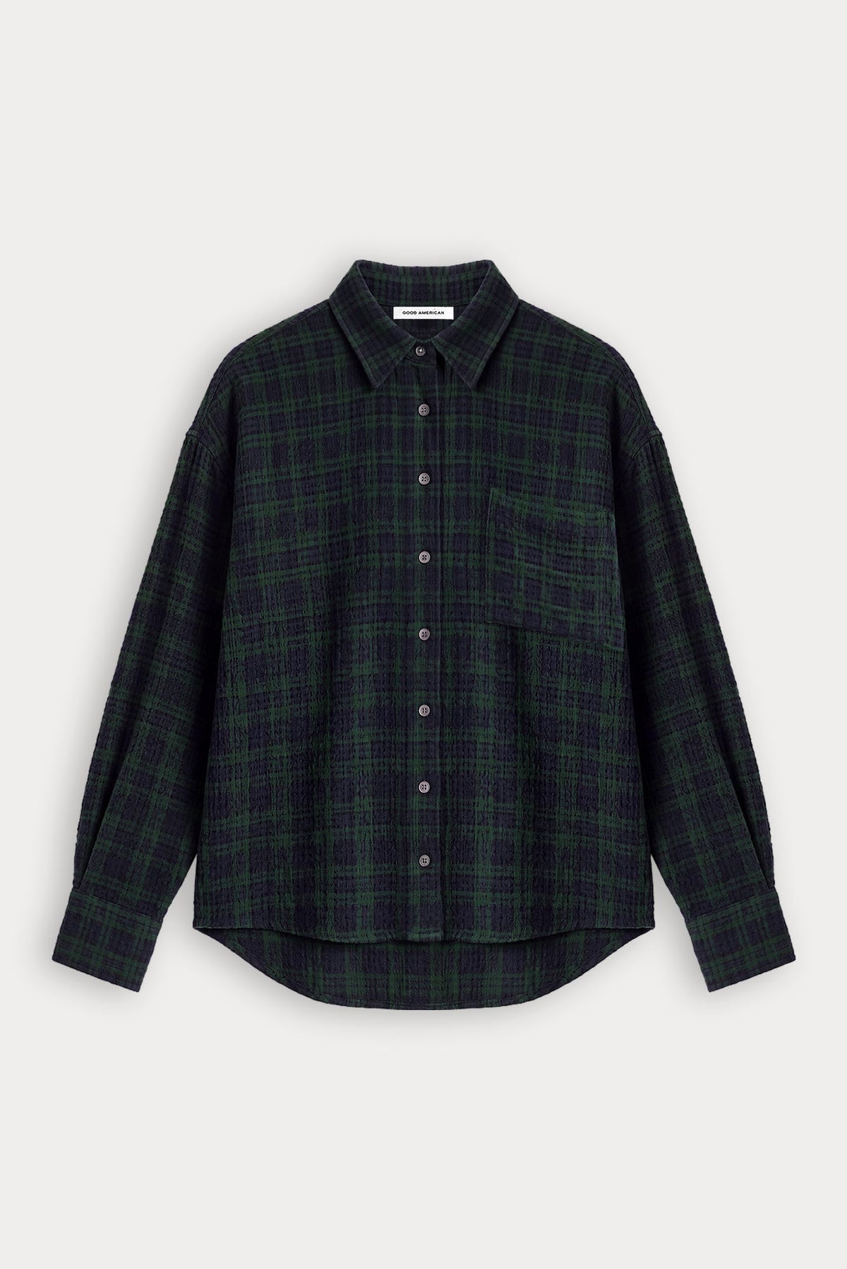 THE CRINKLE EASY SHIRT | FOREST PLAID