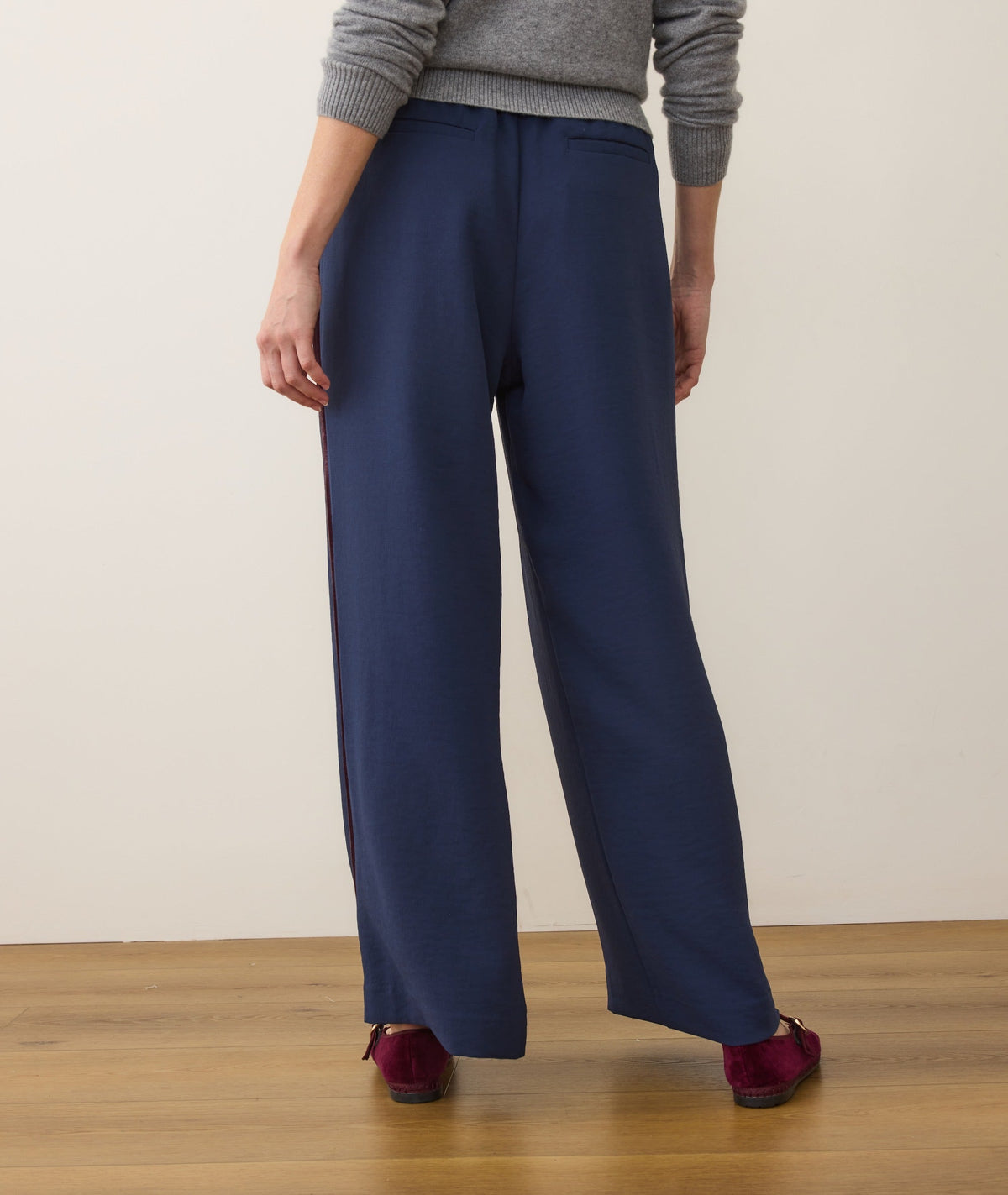 Allison Pleated Wide Leg Trouser