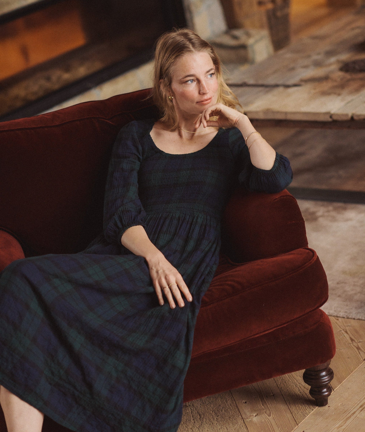 Mari Smocked Dress