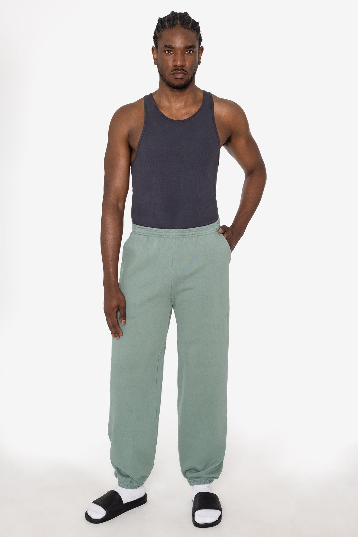 HF04 - Heavy Fleece Sweatpants (Garment Dye)