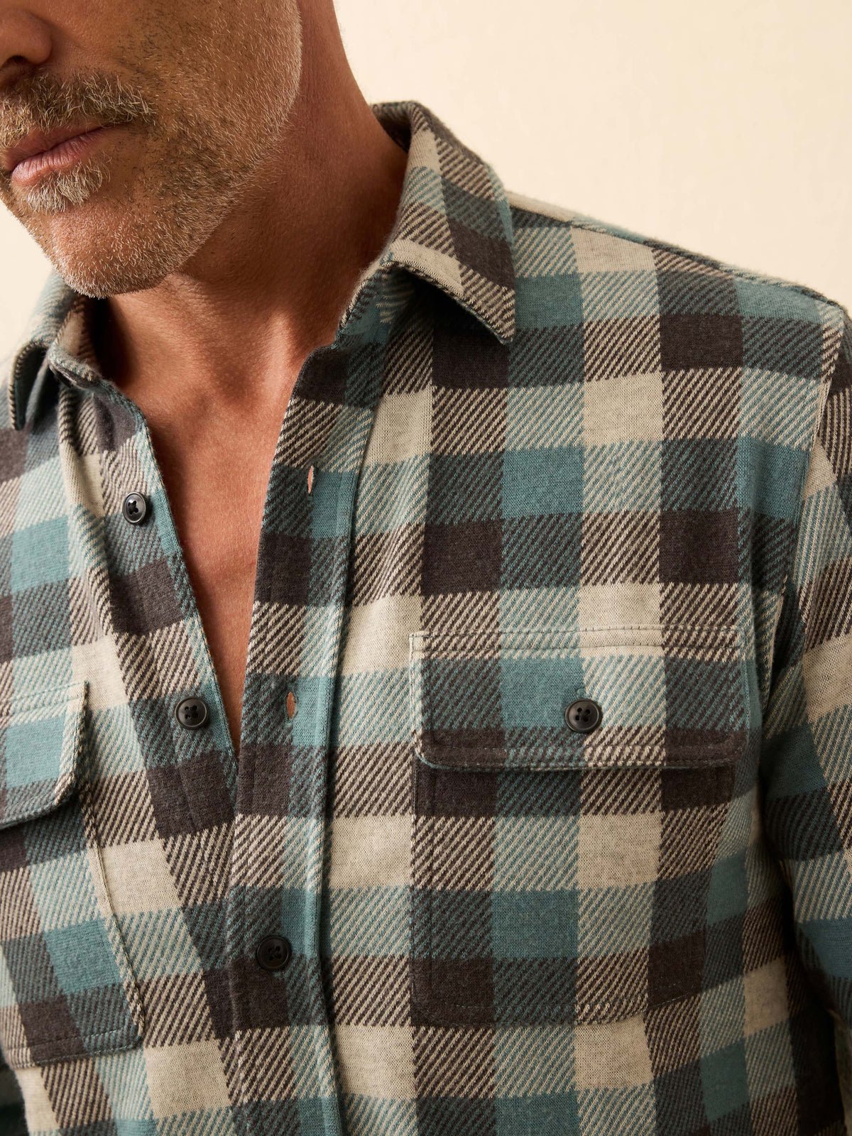 Legend Sweater Shirt - Atlantic Stone Buffalo