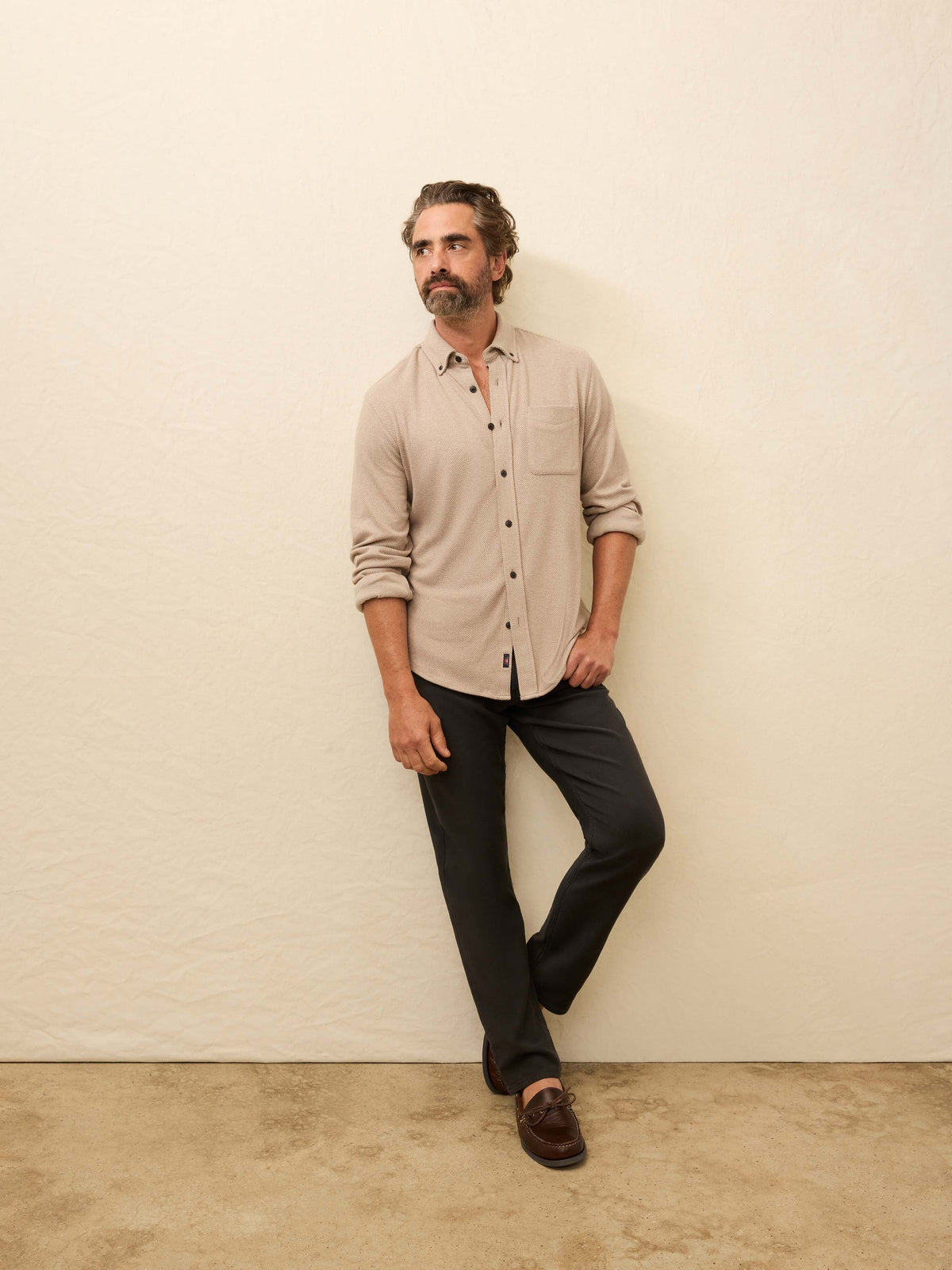 Legend Sweater Shirt (Single Pocket) - Timber Twill