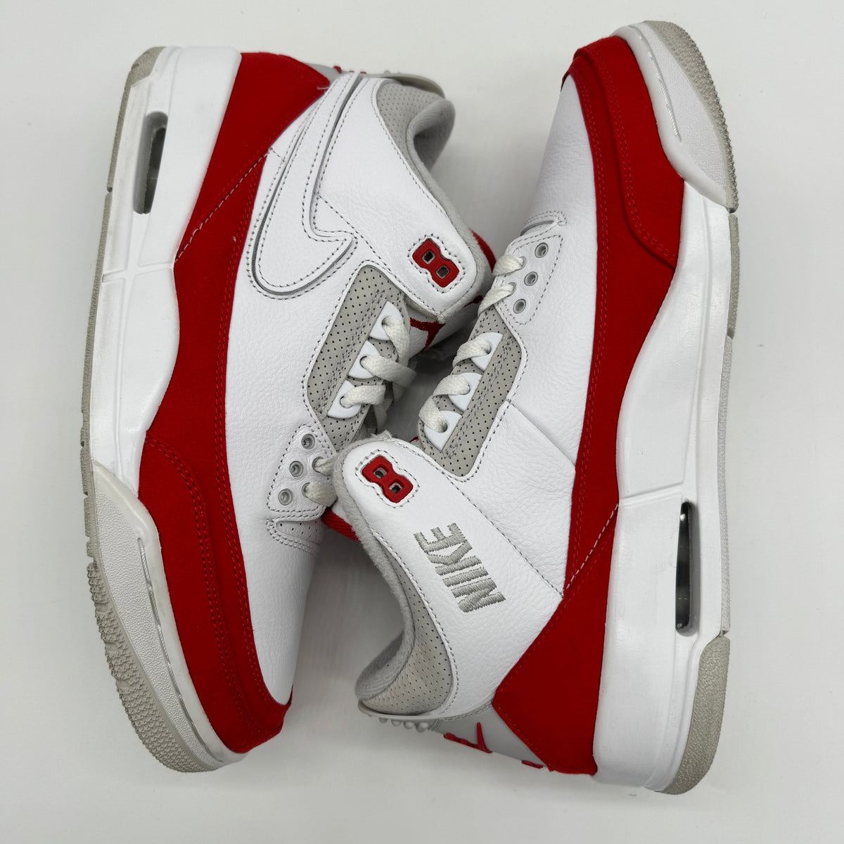 Jordan 3 Tinker White University Red