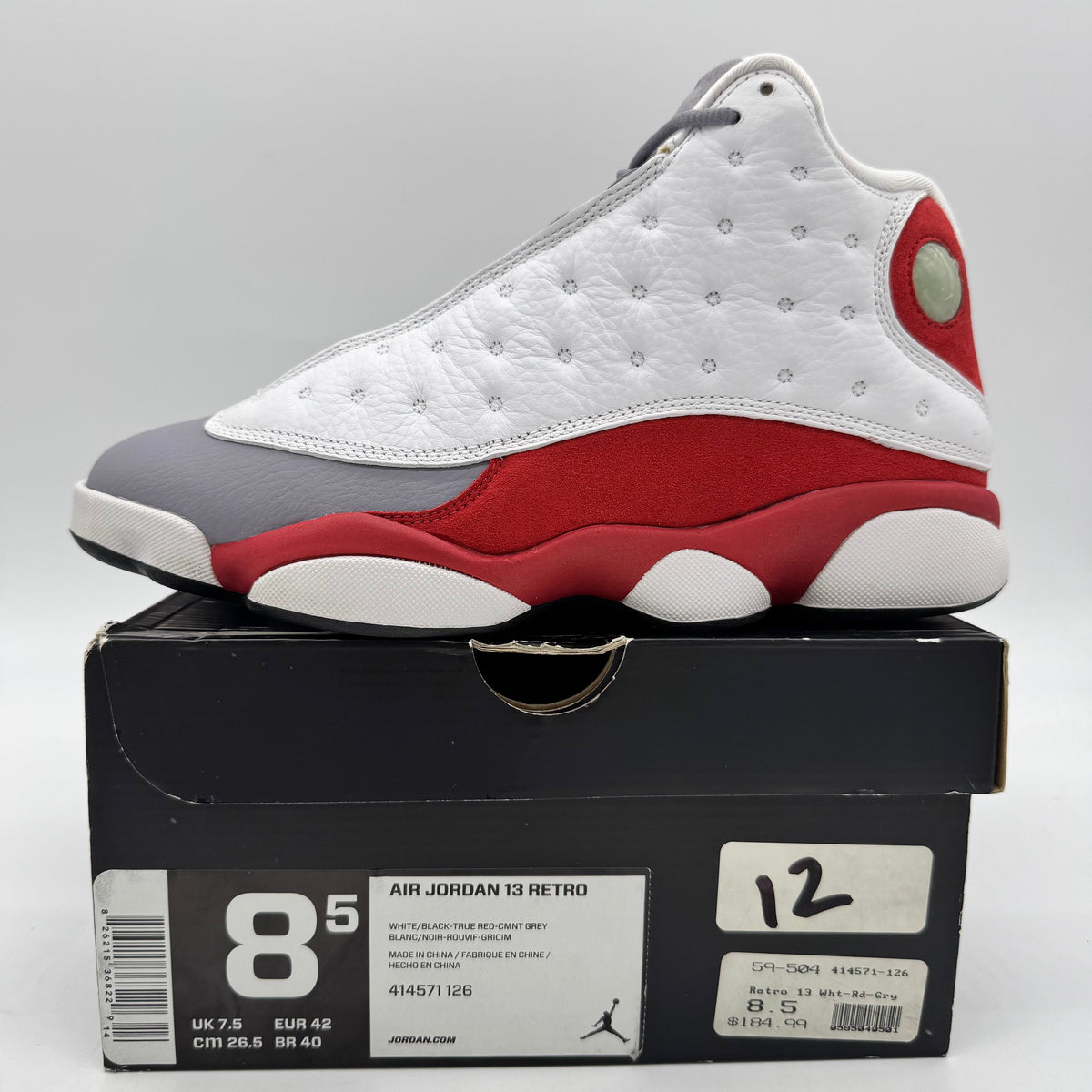 Jordan 13 Grey Toe (2014)