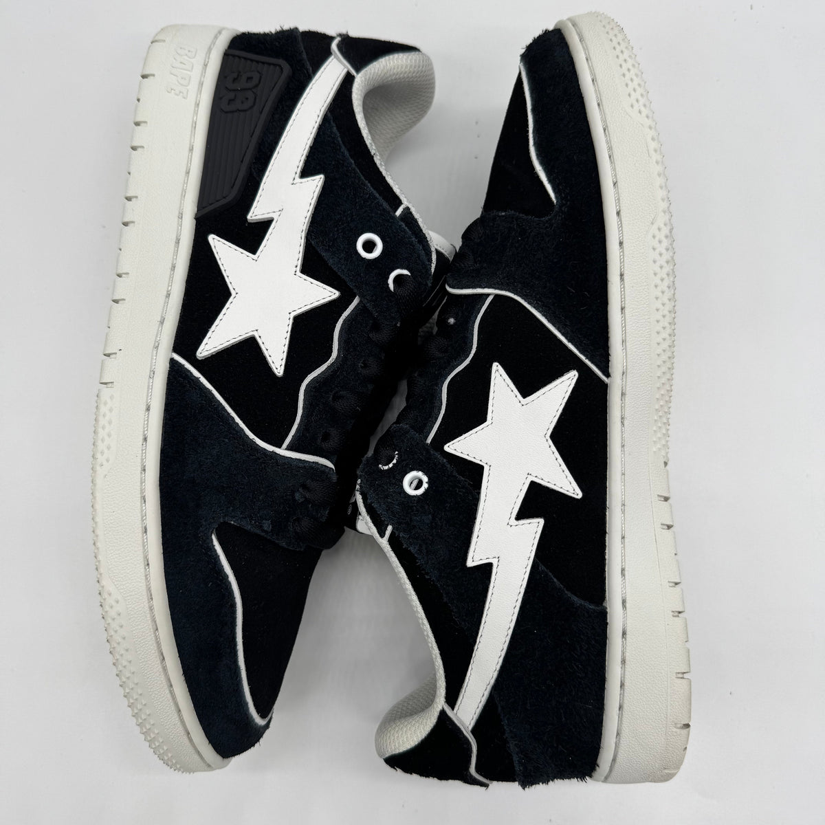 A Bathing Ape Sk8 Sta #2 Black White