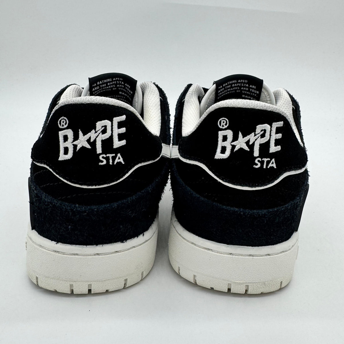 A Bathing Ape Sk8 Sta #2 Black White