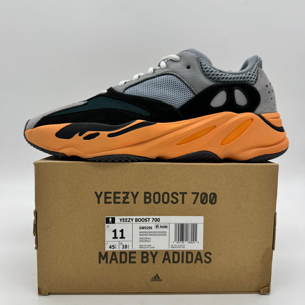 Adidas Yeezy Boost 700 Wash Orange
