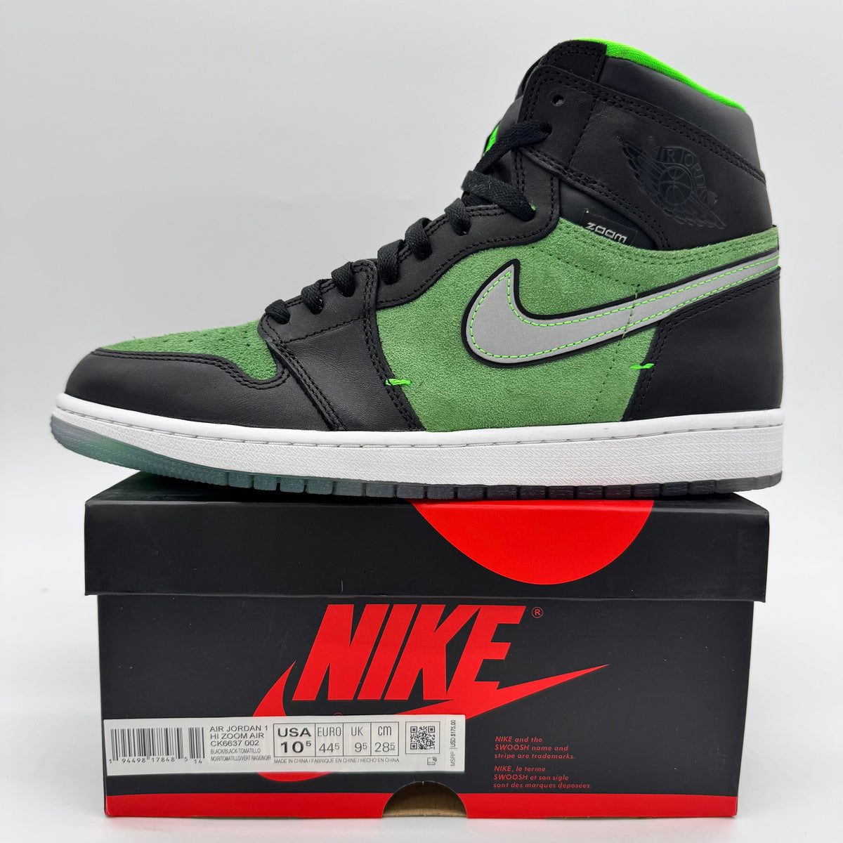 Jordan 1 High Zoom Zen Green