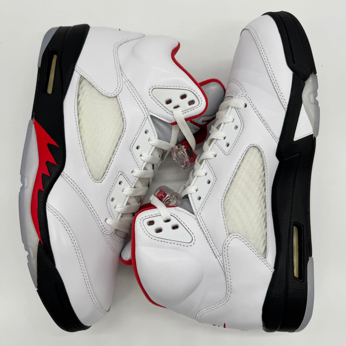 Jordan 5 Fire Red Silver Tongue (2020)